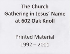 Printed Material 1992‑2001 (1/129)